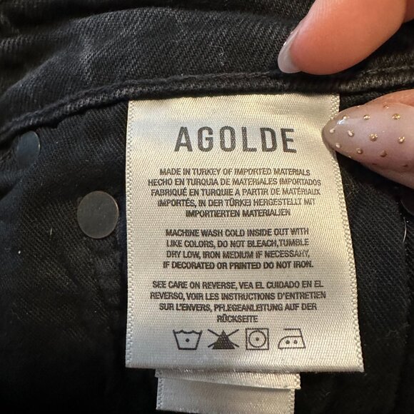 Agolde Riley Crop Jeans - Picture 5 of 6